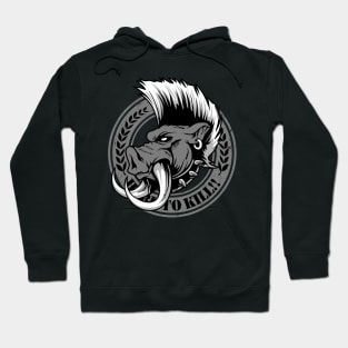 wild boar Hoodie